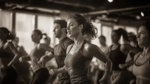 Pareja bailando en Academia de baile ARIA - Entrena con TotalPass